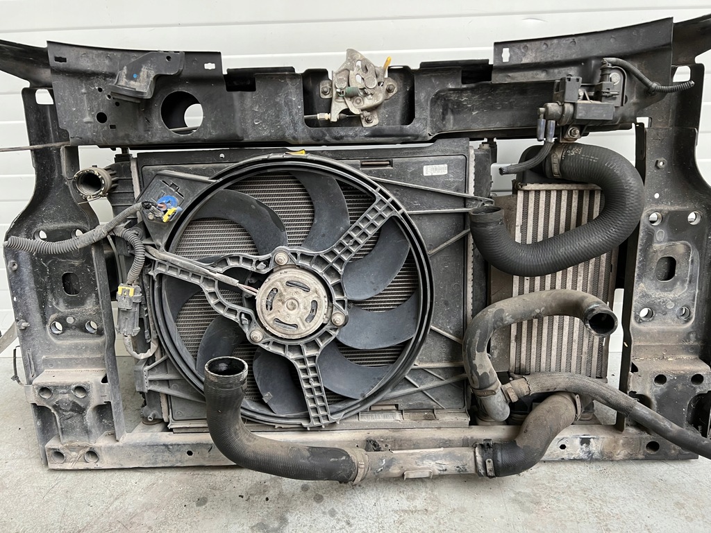 фото №7, Pas передний радиатор fiat 500 1.3 d