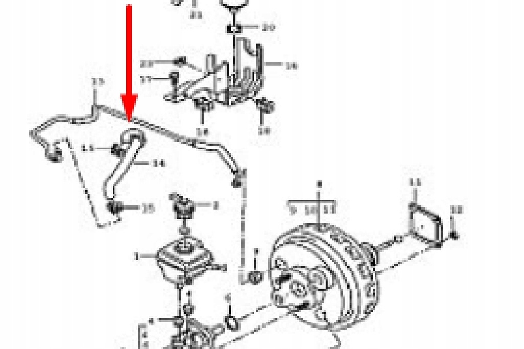 фото №9, Porsche cayenne 9pa wąż вакуумный усилитель тормозов тормозной 95535557702 3.2