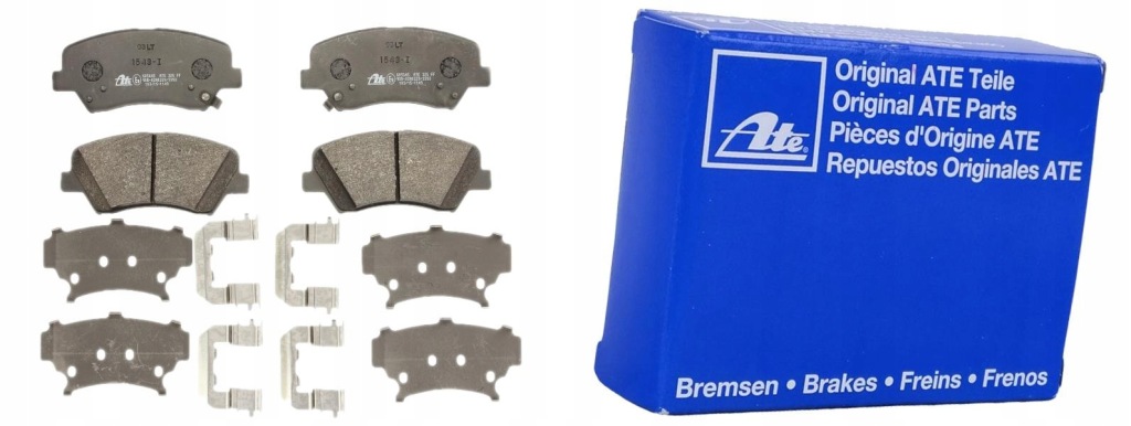 фото №12, Ate 13.0460-5645.2 набор тормозных колодок тормозных, тормоза дисковые