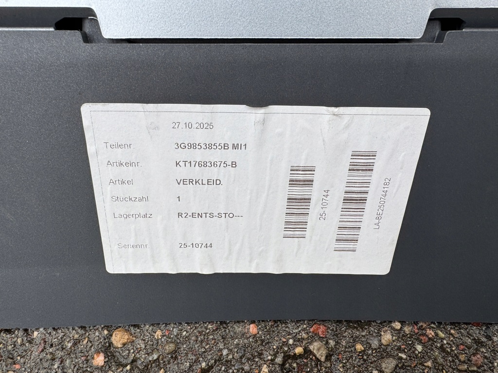 фото №9, Vw passat b8 alltrack 14- молдинг накладка поріг лівий 3g9