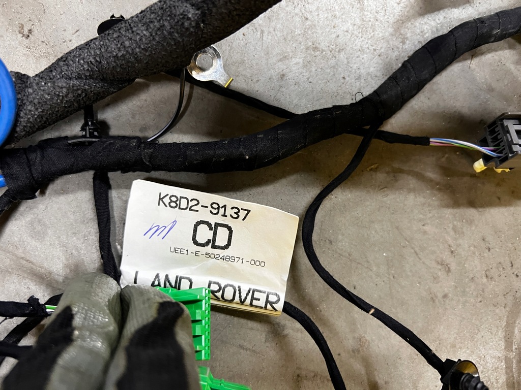 фото №7, Джгут трубопровід панелі консолі подушка безпеки range rover evoque ii l551