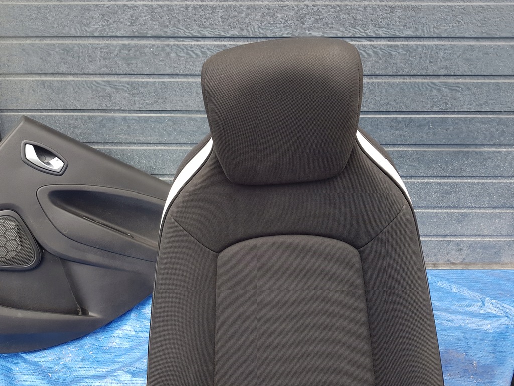 фото №9, Renault zoe ii сиденья обшивки комплект обивка салон