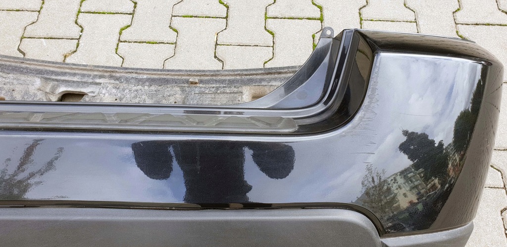 фото №12, Kia sportage 2 ii lift po рестайлінг бампер задня задній чорний + абсорбер