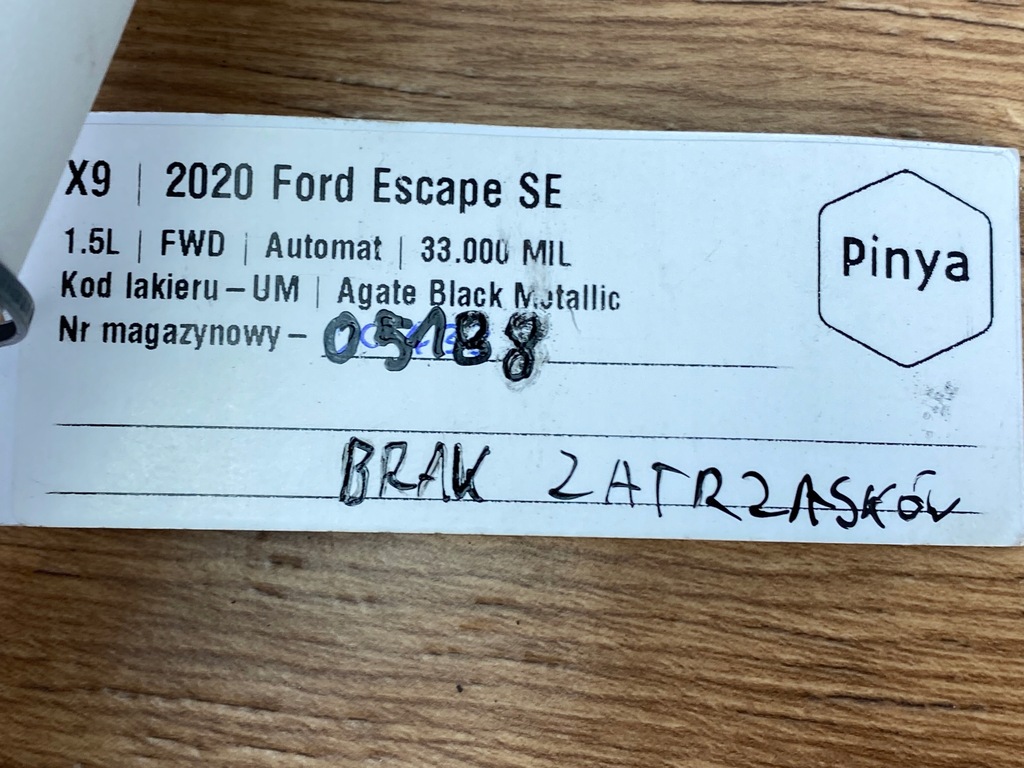 фото №5, Кронштейн ручка задняя потолочный ford mustang kuga mk3 20+ escape