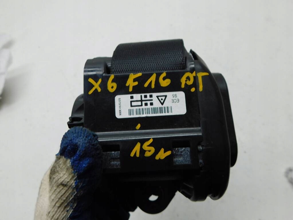 фото №8, Bmw x6 f16 m50d 15r pas безпеки правий задня