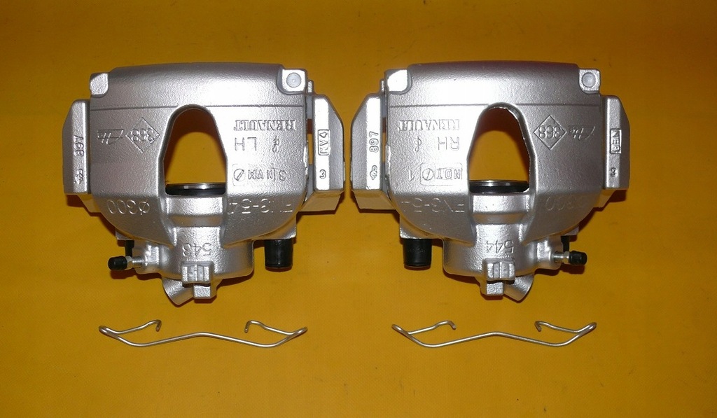 фото №9, Суппорты тормозные скоба левый правый перед renault megane scenic ii 2 300/25