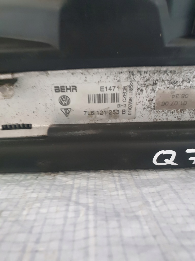 Audi q7 4l 3.0tdi радіатор води кондиціонера Київ