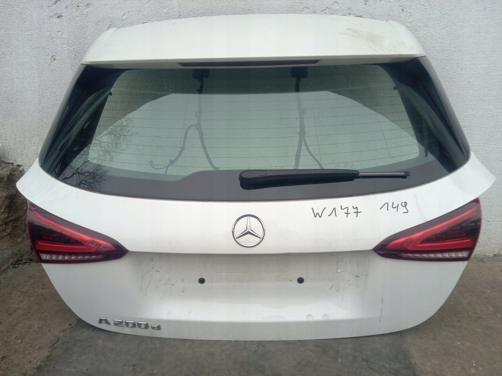 фото №1, Mercedes w177 крышка багажника задняя багажника 149
