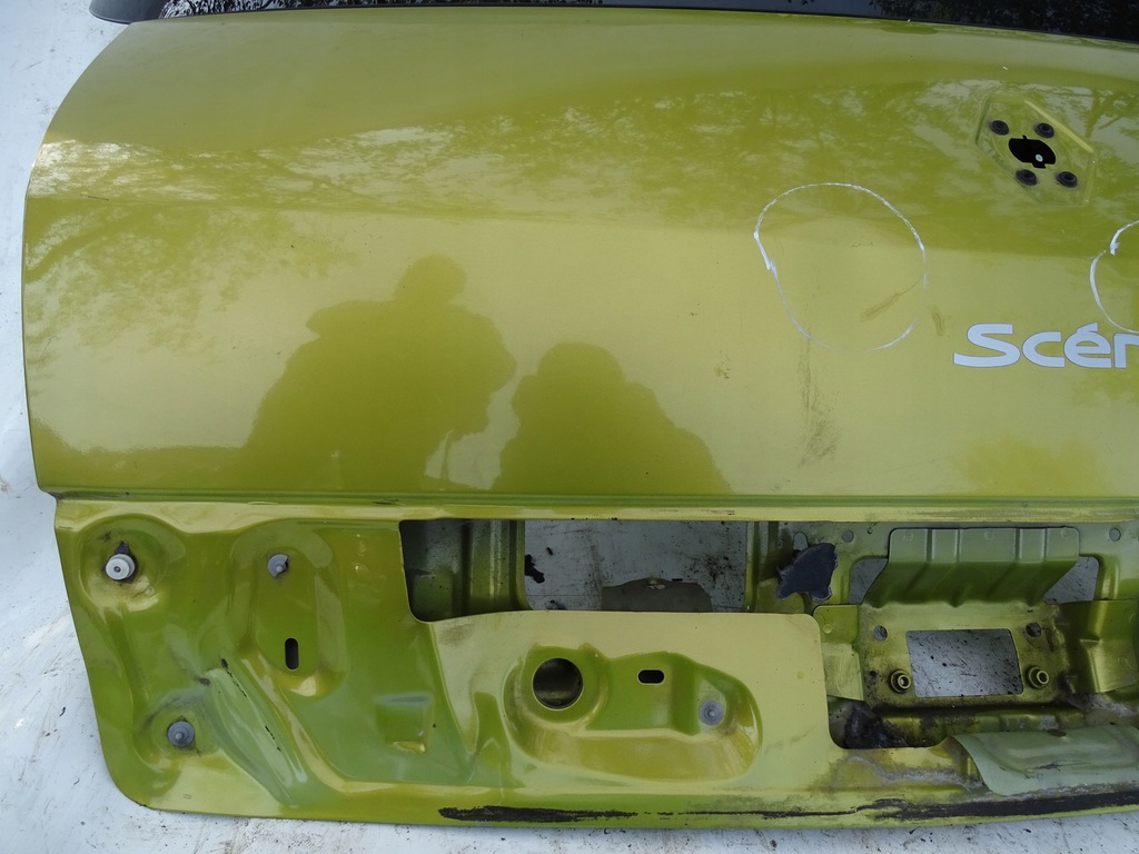 фото №4, Крышка багажника багажника renault scenic ii ted37 pierwszy лак