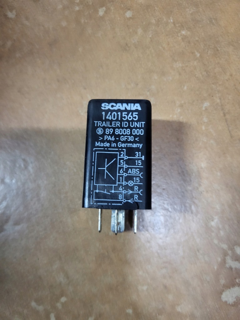 фото №1, Реле напівпричепа scania 124 4 r 1401565