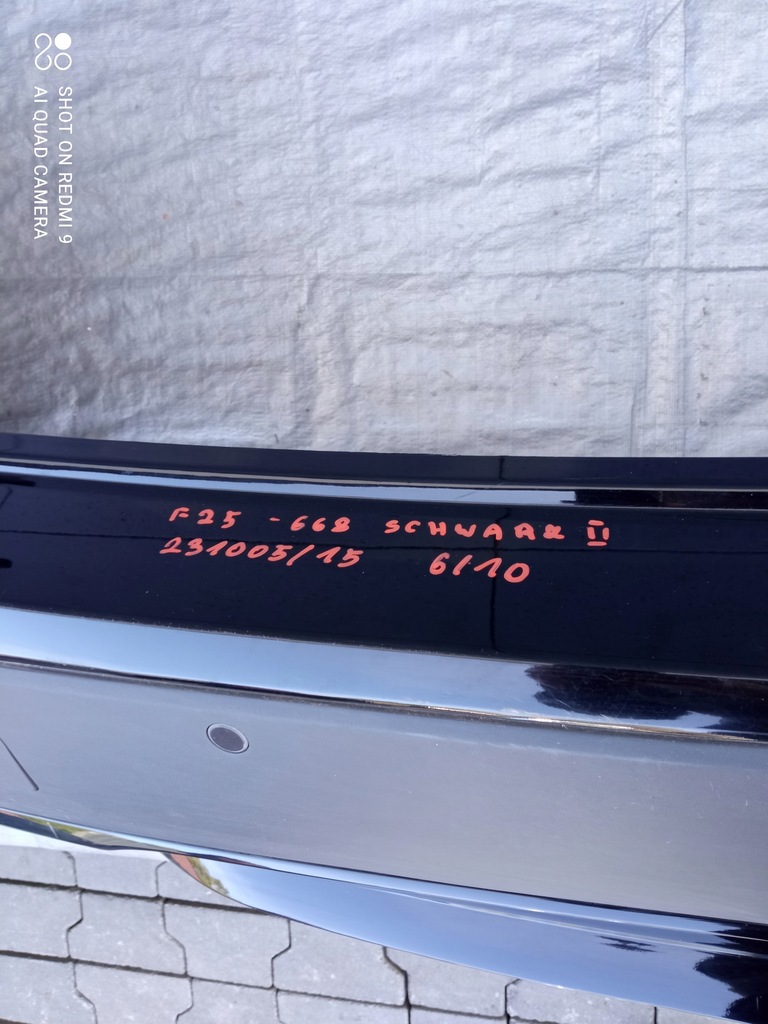 фото №9, Бампер задняя bmw x3 f25 668 schwarz 2