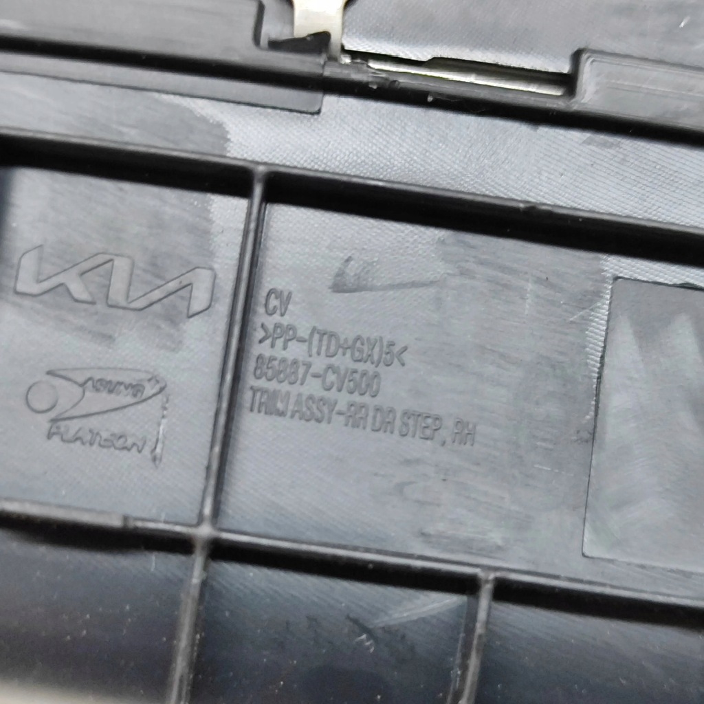 фото №7, Kia ev6 2023 права сторона захист / накладка поріг