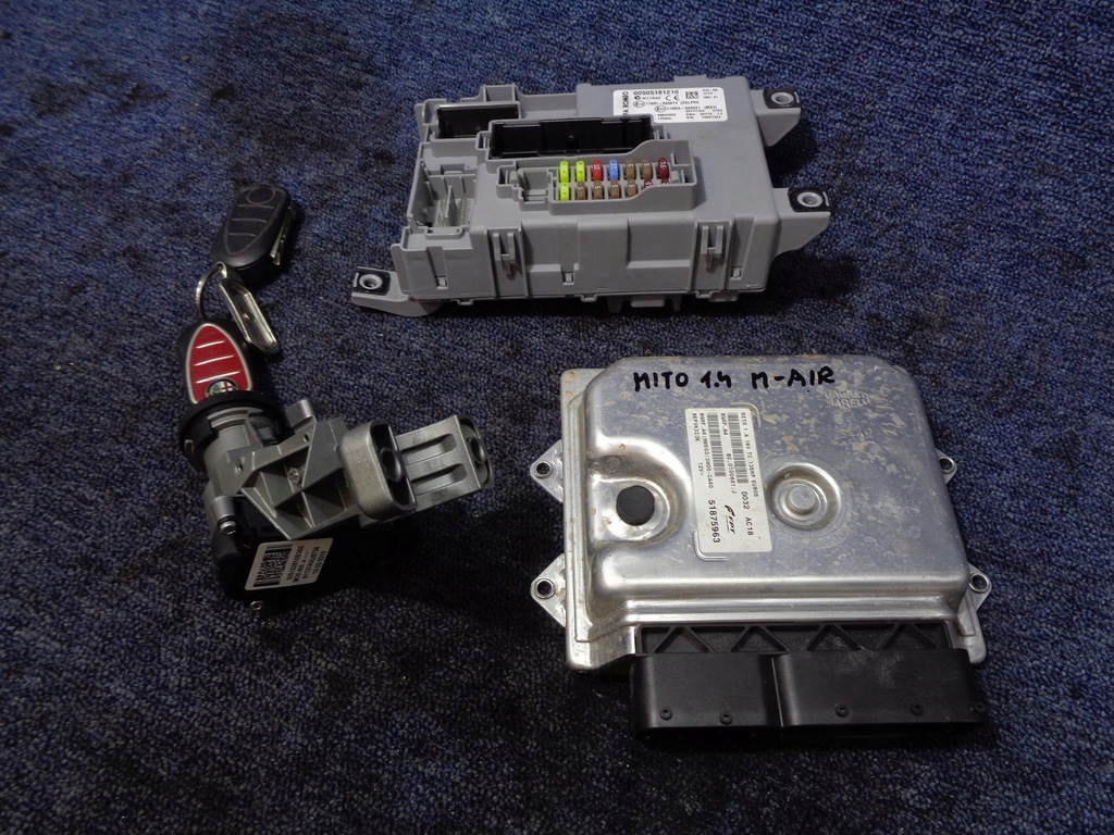 фото №1, Бортовий комп'ютер замок запалювання bsi alfa romeo mito 1.4 m-air