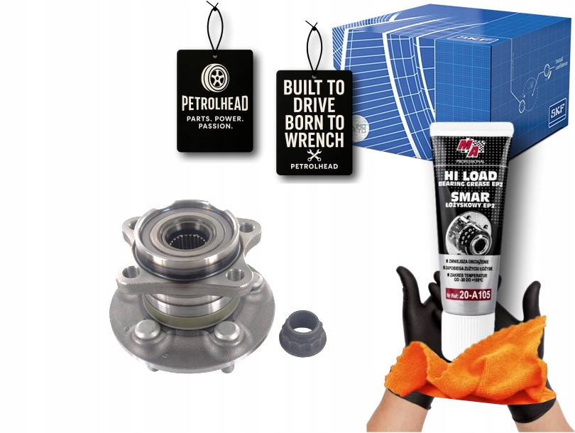 фото №1, Набор подшипник колеса с ступица задняя hyundai santa fe ii #petrolhead pro+ kit7