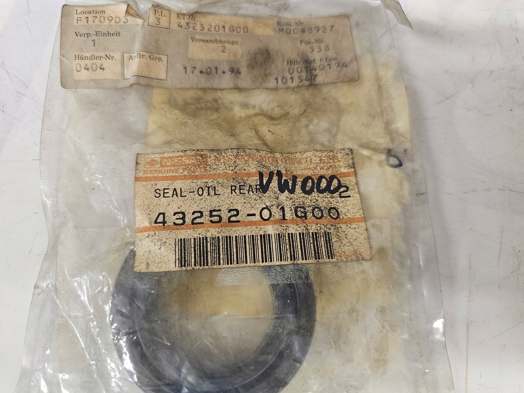 фото №8, Nissan pickup d21 ущільнювач піввісь задній задня 43252-01g00