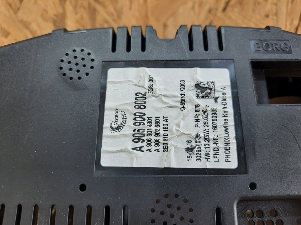 фото №7, Корпус защита спидометра sprinter w906 vw crafter