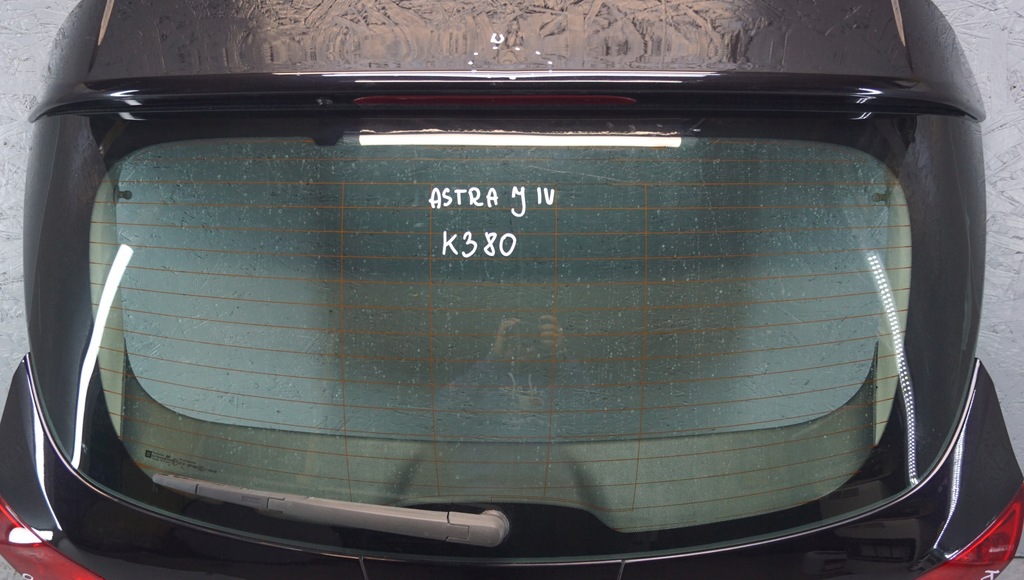 фото №6, Крышка багажника багажника задняя opel astra j 5d hb
