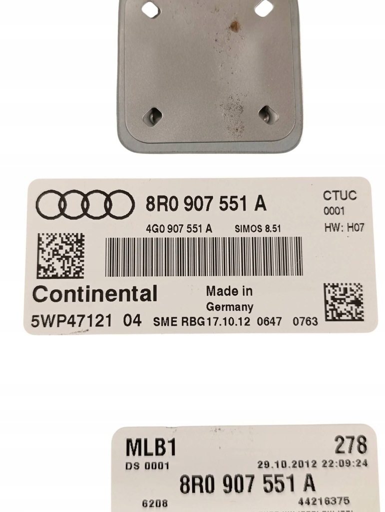 фото №6, Audi q5 sq5 2013 все блок управления / модуль ecu