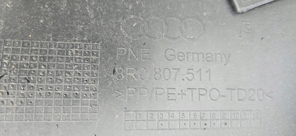 фото №15, Бампер audi q5 8r 08-16 задняя задний 1 труба
