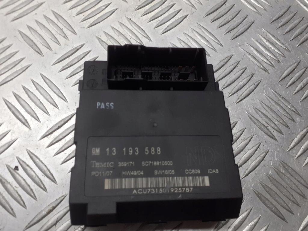 фото №1, Модуль комфорту opel vectra c 13193588