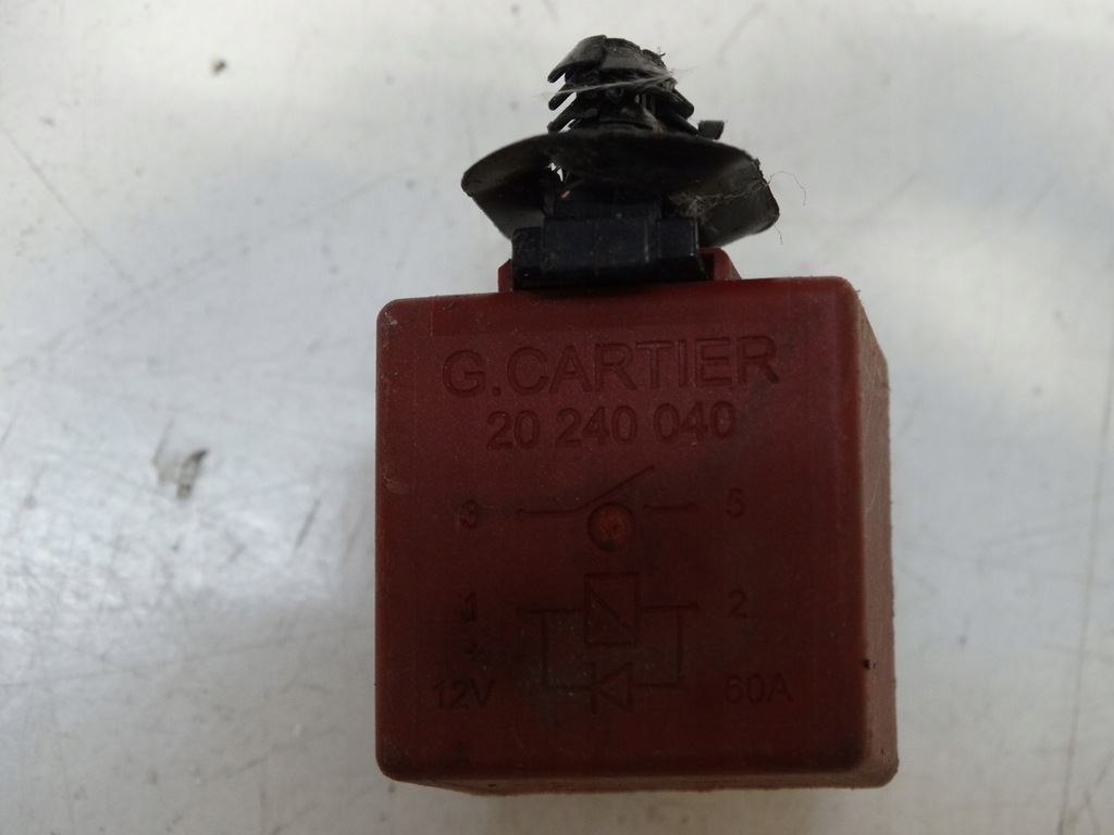 фото №1, Реле g.cartier renault 8200253922