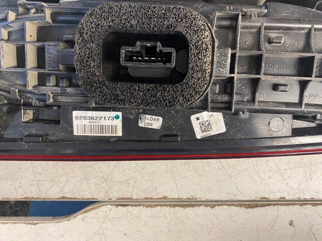 фото №14, Citroen berlingo iii лампа лівий задня 0283622173