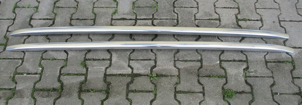 фото №1, Audi q7 4l рейлинг рейлинги кровельные комплект хром