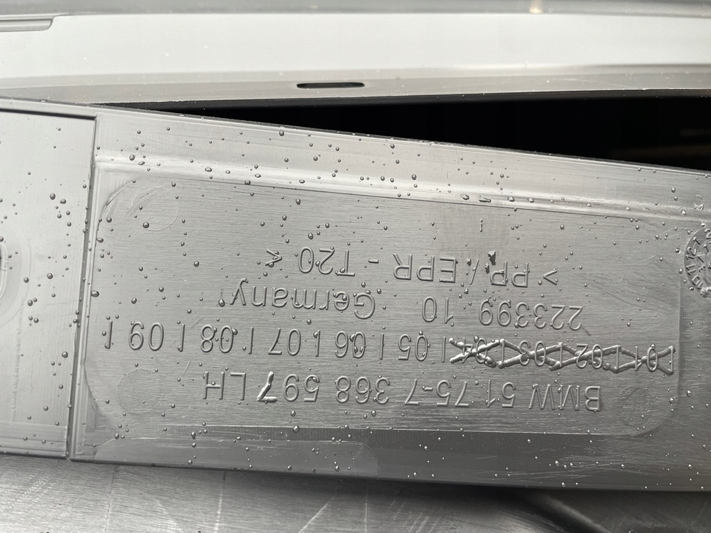 фото №6, Молдинг порог правая левая bmw i3 7368597 7368598