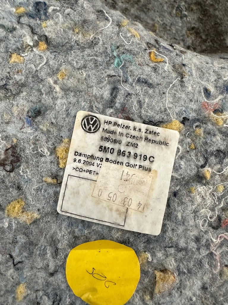 фото №4, Vw golf v plus обшивка 5m1863367g 5m0863919c