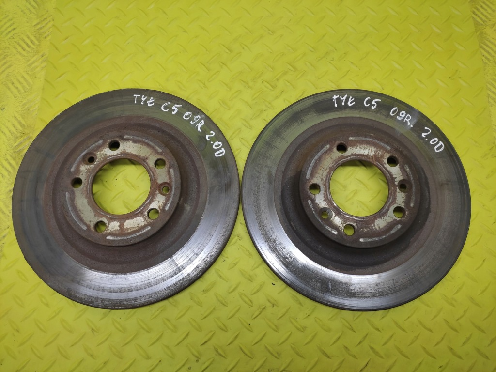 фото №1, Citroen c5 iii 2.0 hdi гальмівні диски гальмівні задня kpl