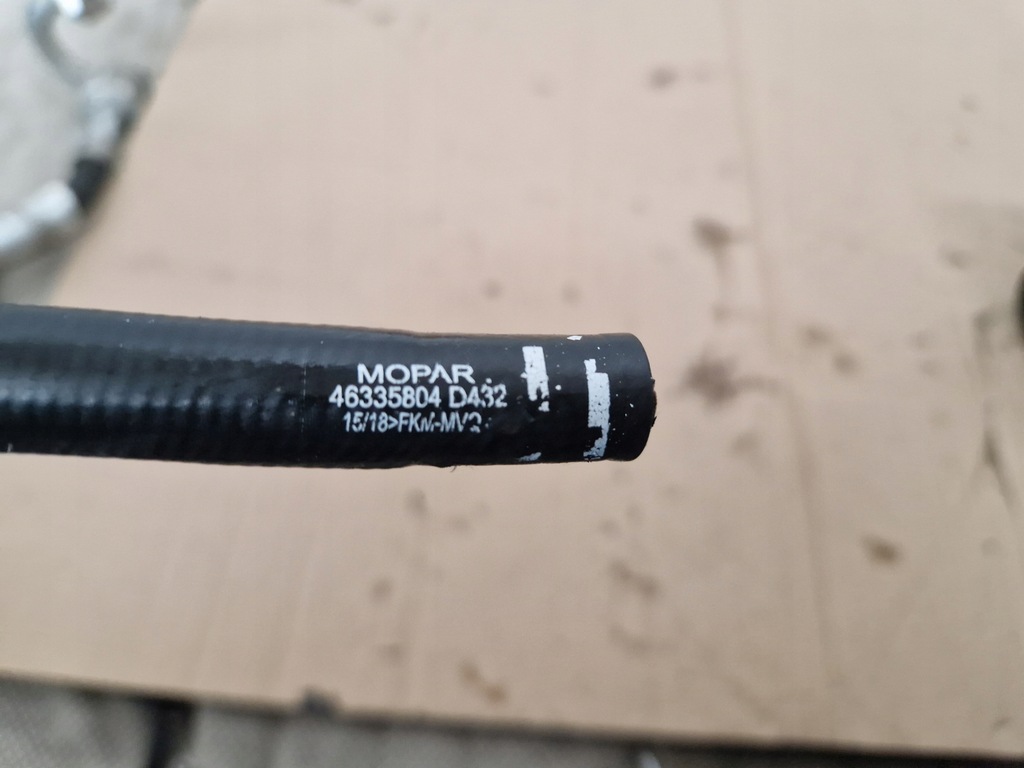 фото №3, Alfa romeo giulia wąż шланг wody.