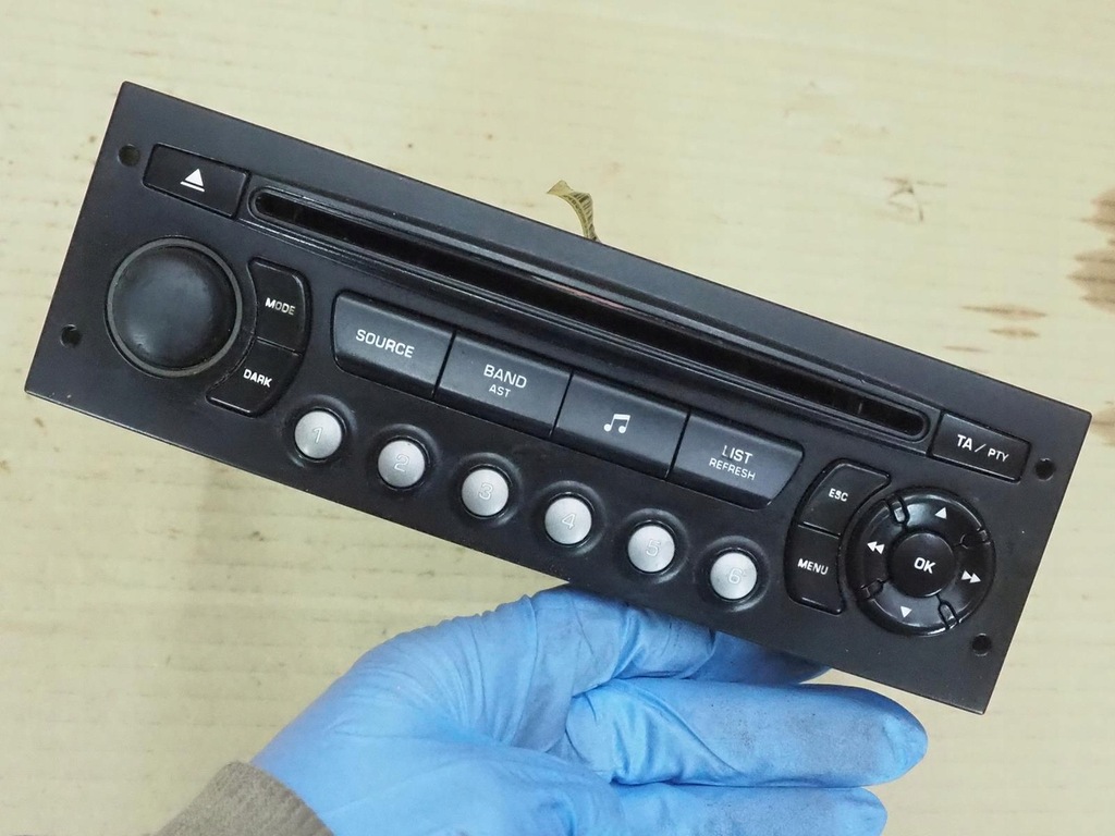 фото №9, Радіо citroen c4 i rd4b5n1 7643134392 04-14