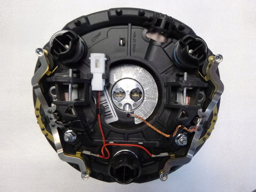 фото №9, Jaguar xj x351 подушка водія пасажира натягувач