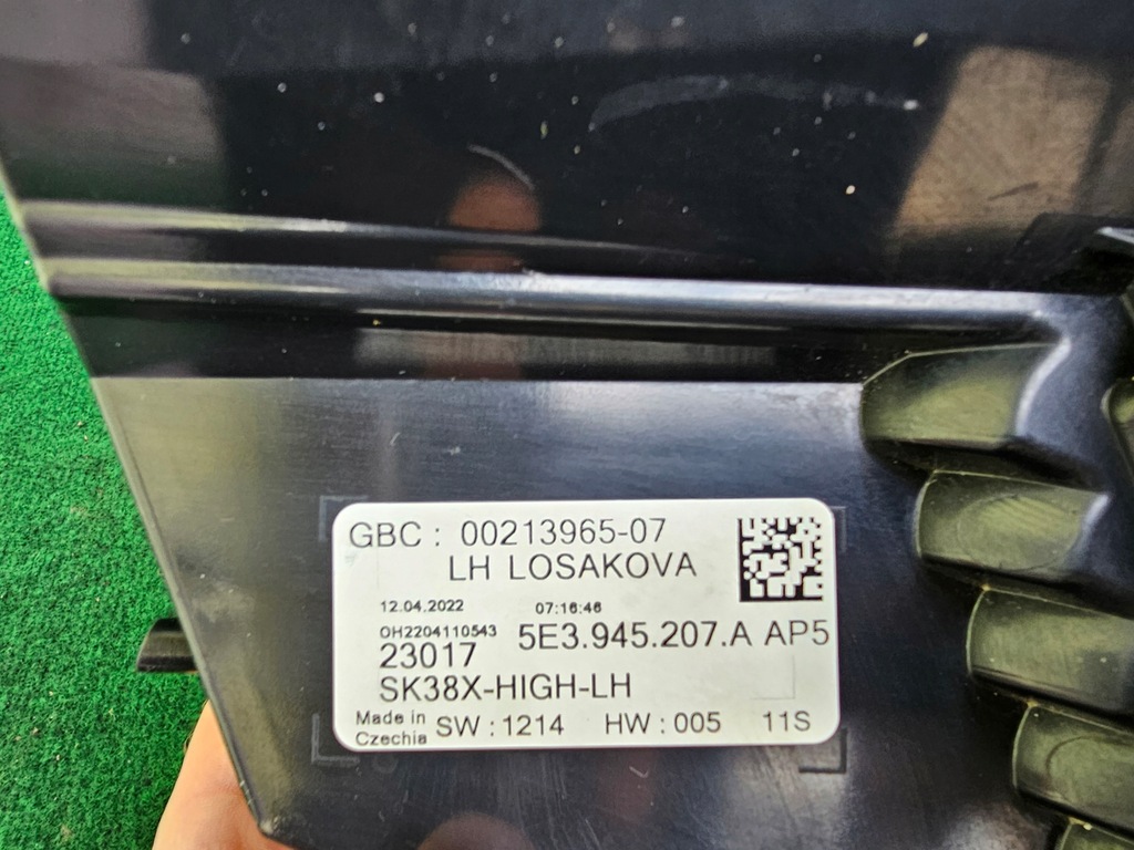 фото №9, Skoda octavia iv лампа лампи задня 5e3945208a skoda оригінальний номер справні