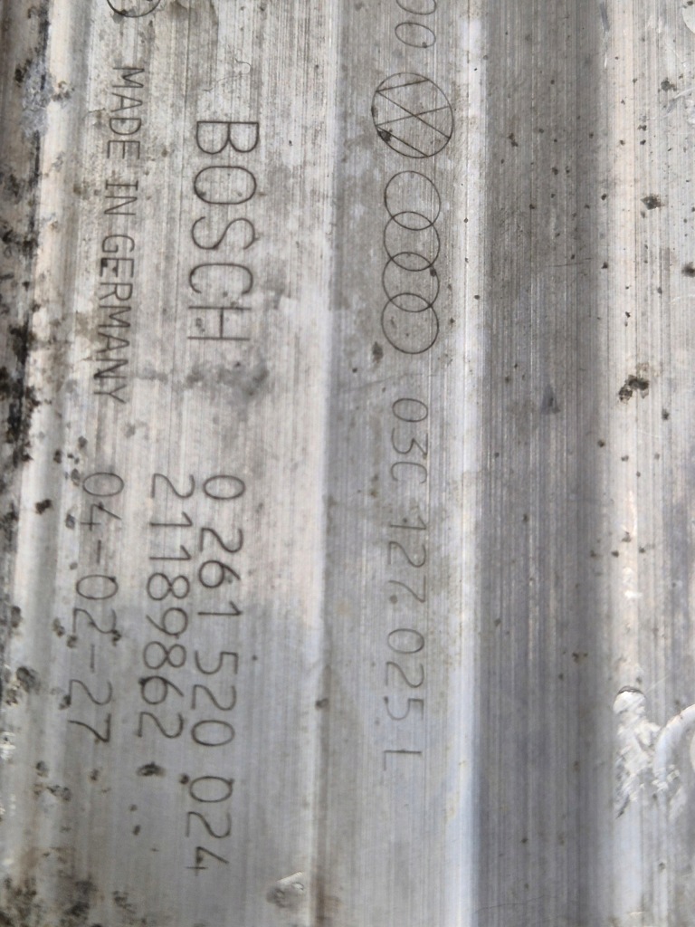 Насос топлива 03c127025l 0261520024 golf v touran a3 leon 1.4 1.6 fsi Цена