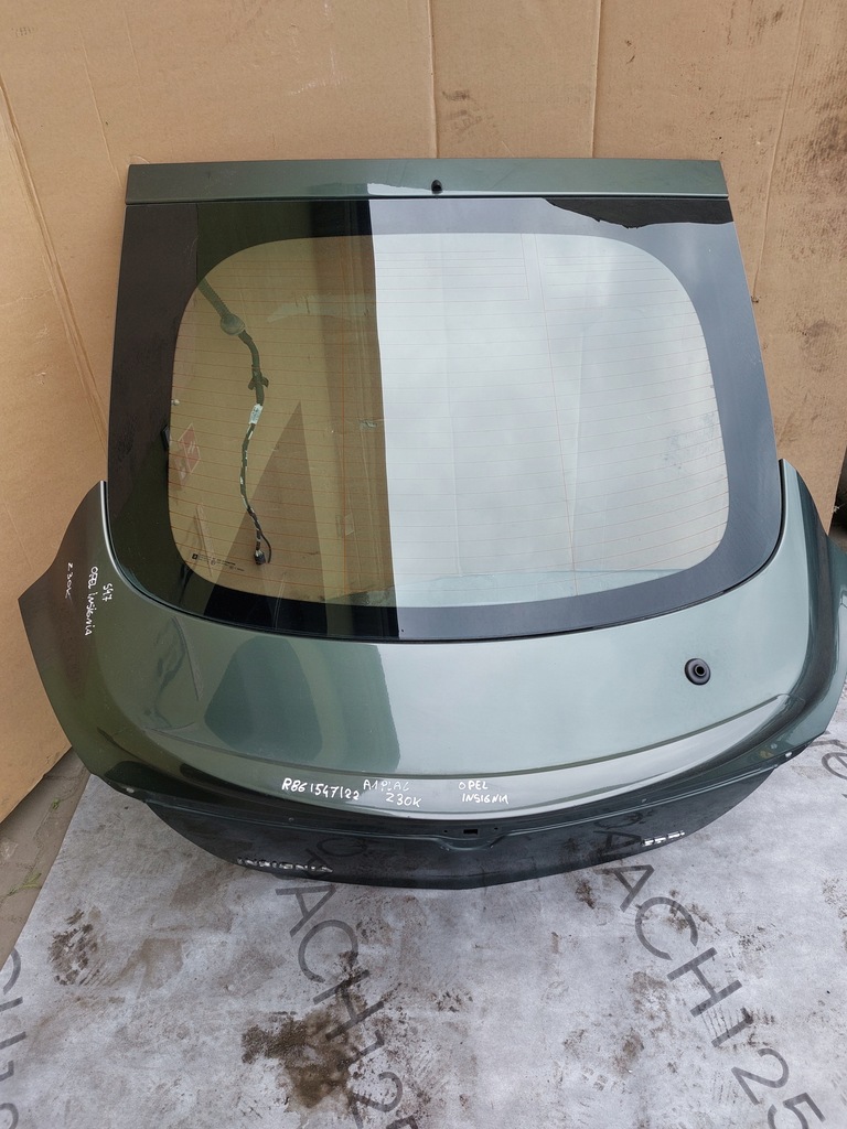 фото №1, Кришка багажника багажника opel insignia a hb z30k