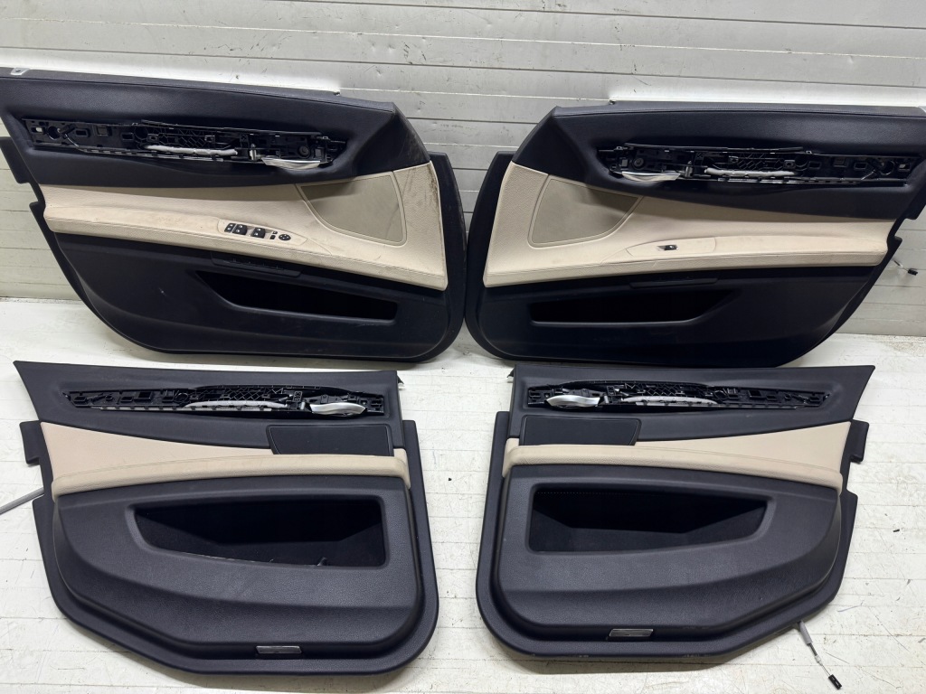 фото №15, Bmw 7 f01 2010r сиденья вентилируемые заднее сиденье обшивки туннель бардачок комплект euro