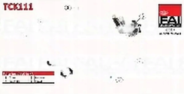 Купити Набір ланцюга розподільного валу tck111 fai autoparts audi