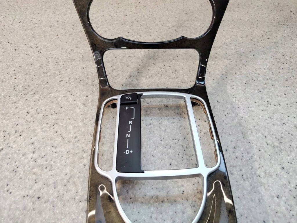 фото №2, Рамка тунель радіо молдинг dekor тунель панелі приладової панелі mercedes sl r230