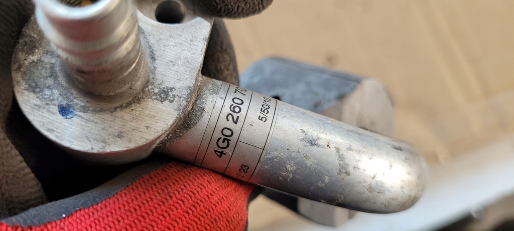 фото №6, A7 4g шланг трубка кондиционера 3.0 tdi 4g0260707ag a6 c7 4g