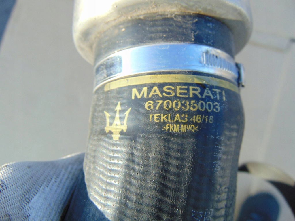фото №3, Maserati ghibli 3.0d труба інтеркулер 670035003