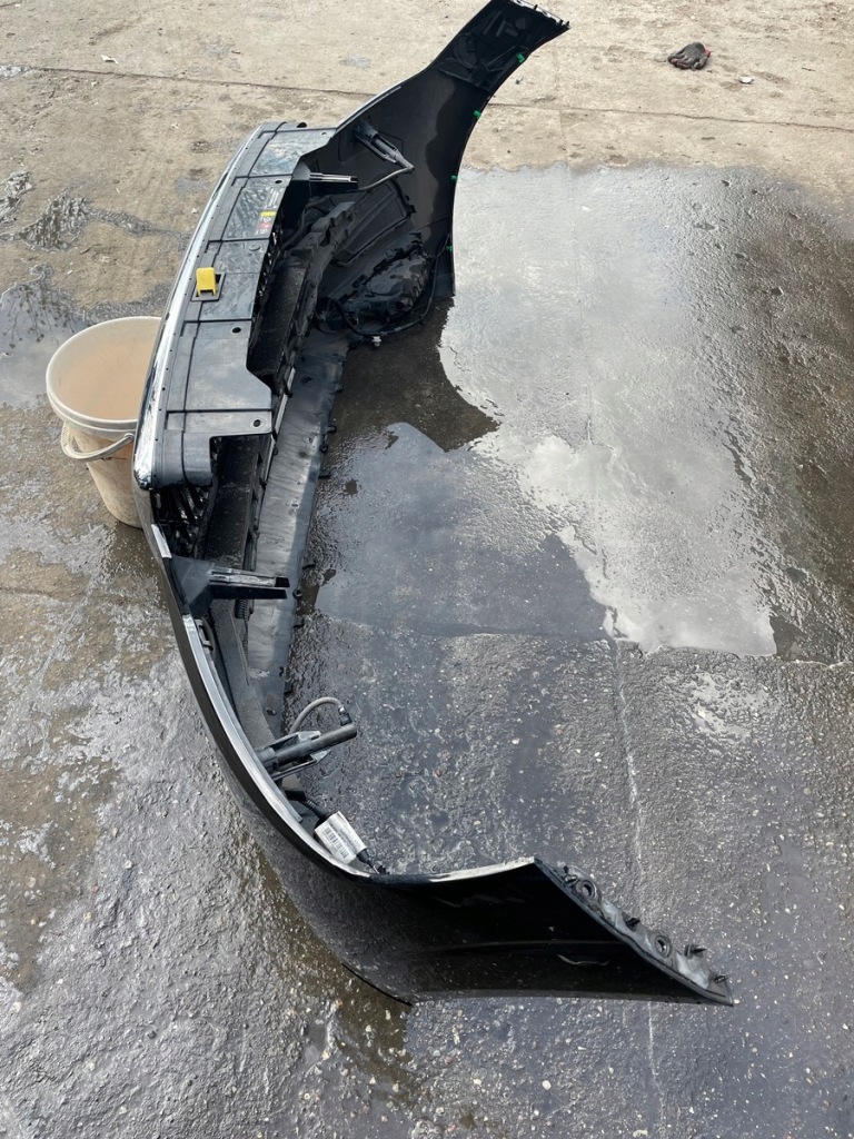 фото №10, Volvo xc60 ii бампер перед передній kompletny омивачі колір 019