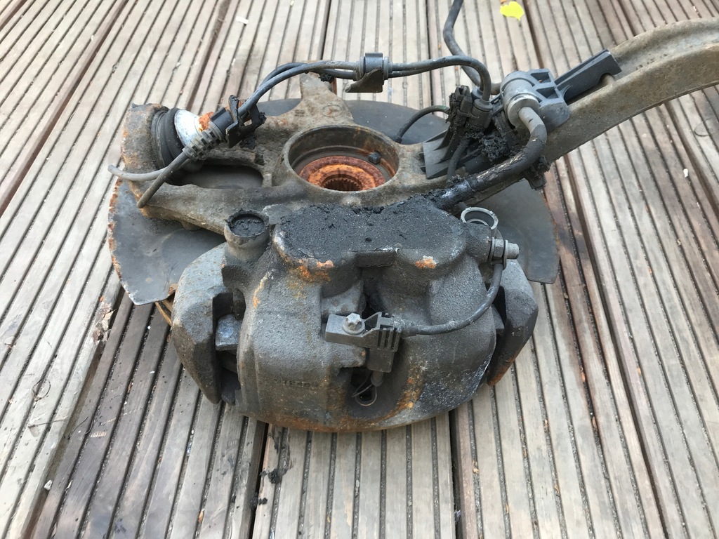 фото №4, Поворотний кулак ступиця правий перед mercedes w251 r-klasa