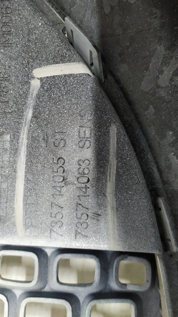 Бампер перед передний fiat 500e с Разборки