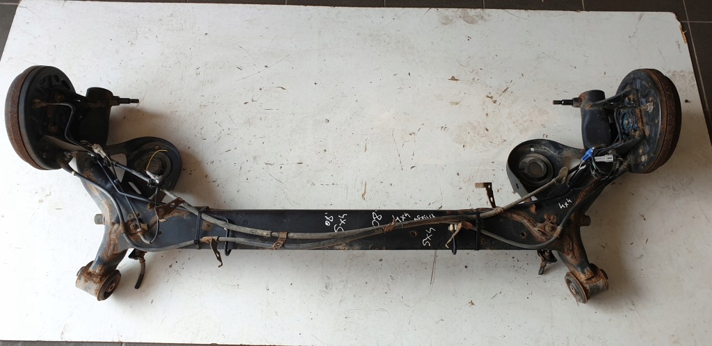 фото №1, Задняя балка os fiat sedici suzuki sx4 2006- 4x4