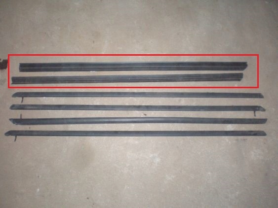 фото №1, Mustang молдинг боковая parapet przy стекло стекло