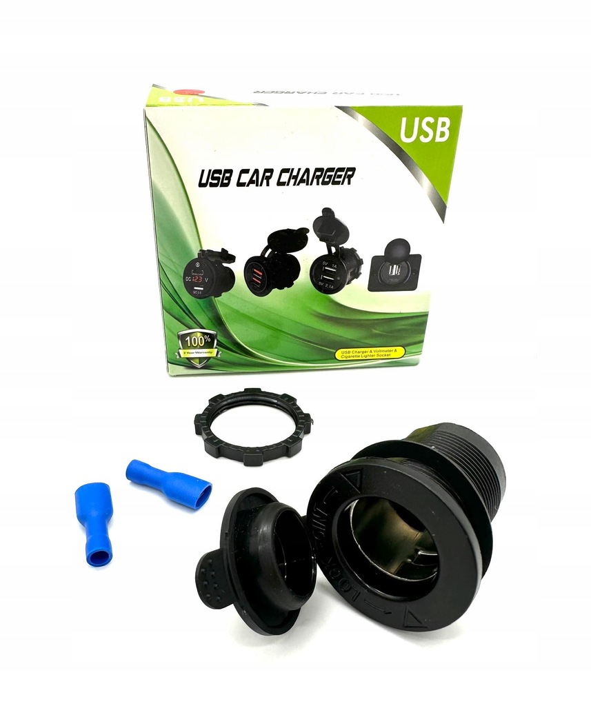 фото №1, Роз'єм прикурювача 12v 24v 10a