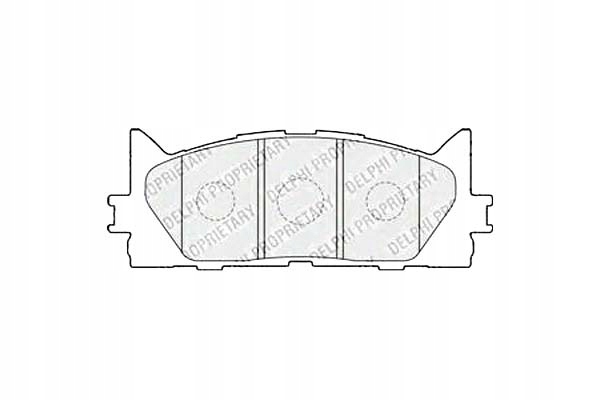 фото №2, Тормозные колодки тормозные lexus es toyota avalon camry 2.0-