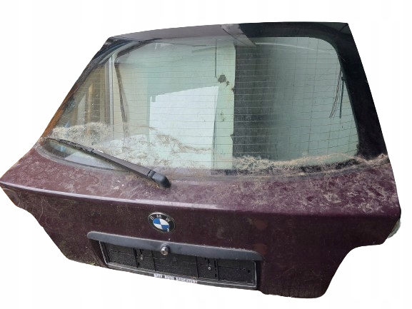 Купить Крышка багажника багажника с стекло задний  задняя bmw 3 e36 compact violettrot