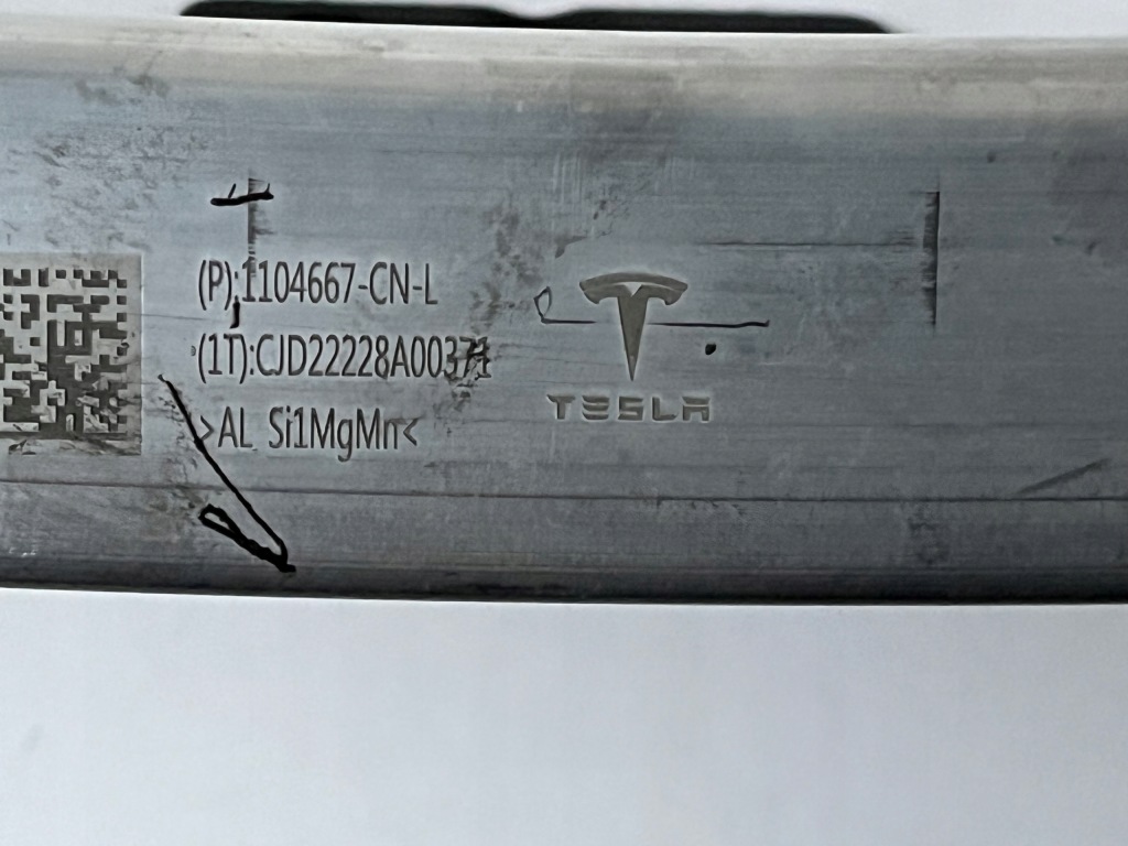 фото №11, Балка бампера перед передня tesla 3 s